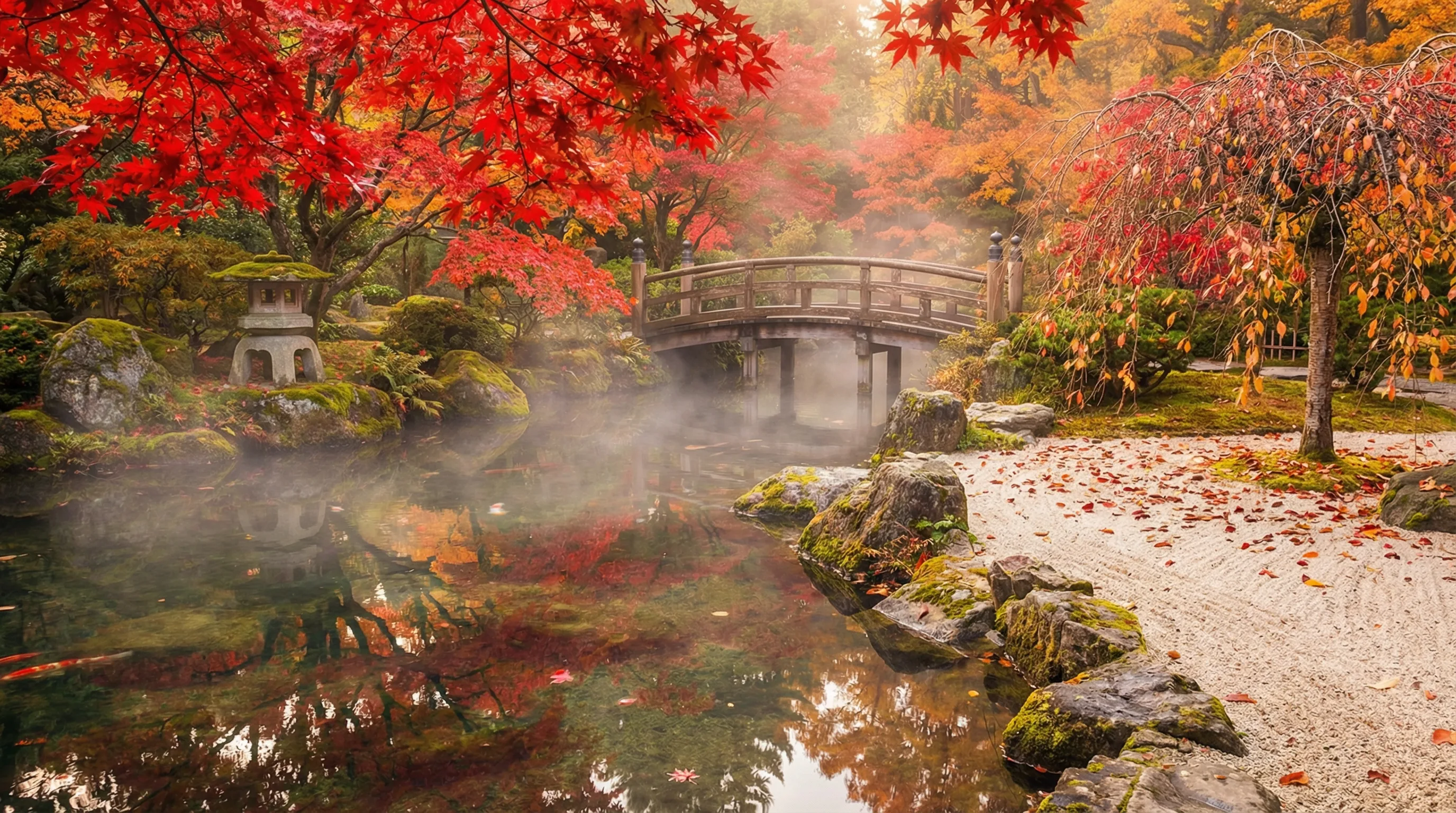 萝莉岛热门视频 - 日式庭院秋韵